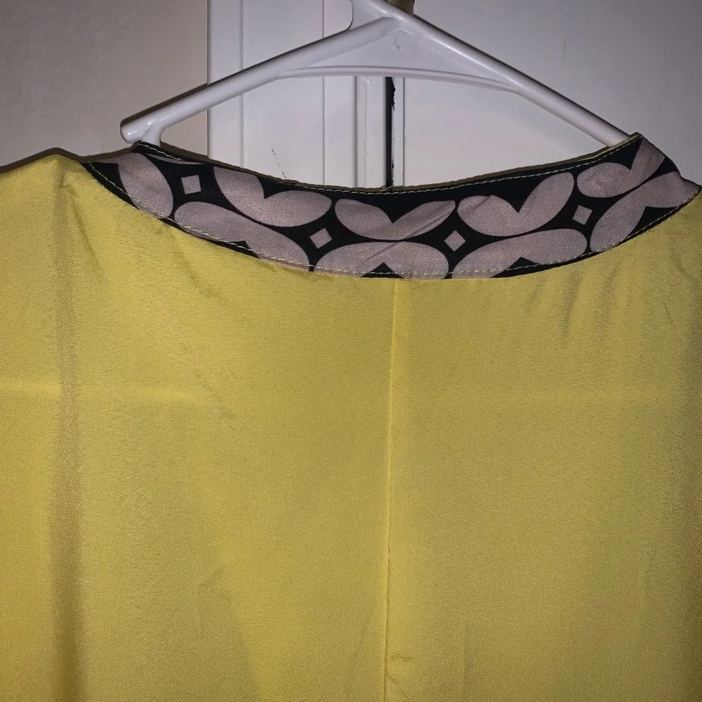 Bright yellow coverup/sarong! NWOT - Picture 6 of 7